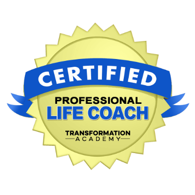 Transformation Academy Certified Professional Life Coach badge